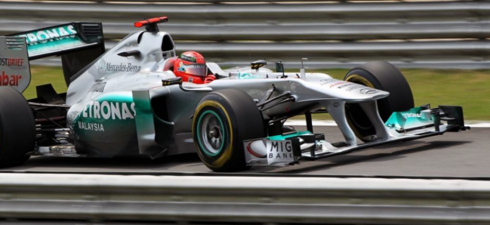 F1 - Mercedes : Schumacher dans une monoplace de son père lors d'un Festival de vitesse