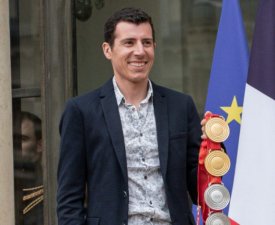Macron a reçu les médaillés de Pékin