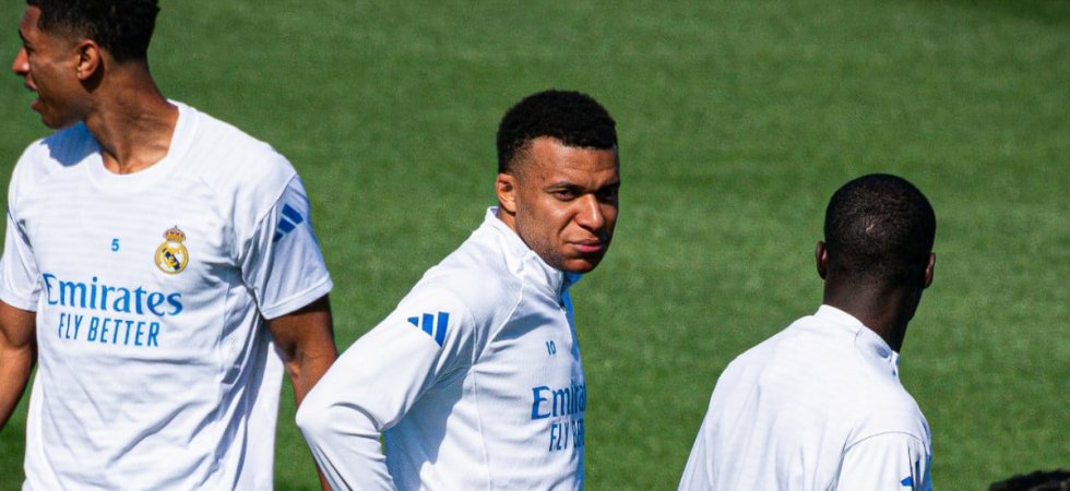 Real Madrid : Mbappé régale déjà... à l'entraînement