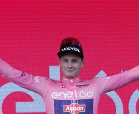 Alpecin-Fenix/Van der Poel : " Vraiment content de ce Giro "