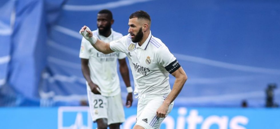 Real Madrid : Karim Benzema, buteur pour son dernier match