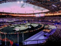 Le Stade de France transformé en karaoké géant Le Stade de France transformé en karaoké géant