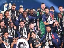 Le PSG champion de France... Le PSG champion de France...
