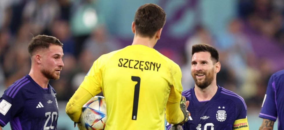 Pologne : Szczesny parie avec Messi et attend Mbappé