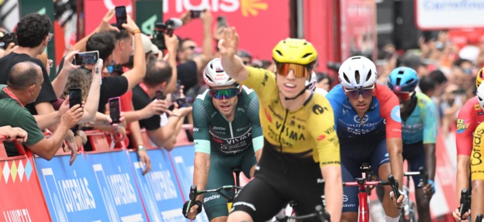 Vuelta : Van Aert évoque un « travail d'école »