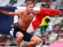 Kevin Mayer a sauvé l'honneur des athlètes Kevin Mayer a sauvé l'honneur des athlètes