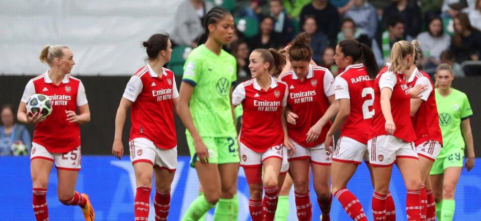 Ligue des champions (F) : L'avion d'Arsenal a pris feu !