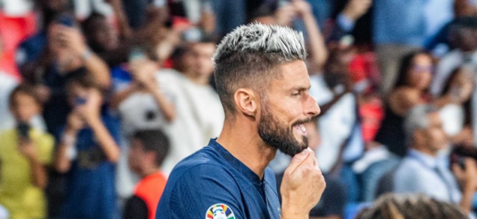 Bleus : Giroud forfait contre l'Allemagne