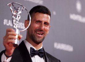 Laureus Awards : Et de cinq pour Djokovic, qui égale Federer 