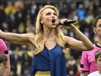 Une star ukrainienne pour l'hymne Une star ukrainienne pour l'hymne