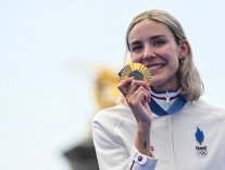 Cassandre Beaugrand : médaille d'or en triathlon Cassandre Beaugrand : médaille d'or en triathlon