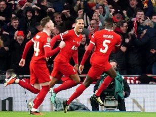 League Cup (Finale) : Liverpool remporte la Carabao Cup au bout de la prolongation 