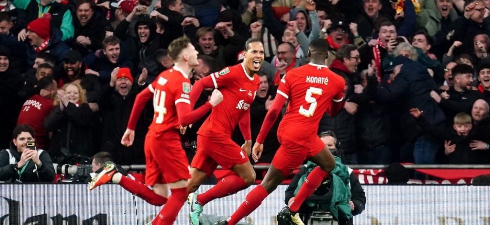 League Cup (Finale) : Liverpool remporte la Carabao Cup au bout de la prolongation 