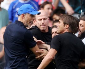 L'énorme clash entre Tuchel et Conte
