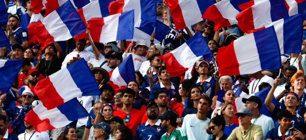 Bleus : Des supporters bien peu nombreux