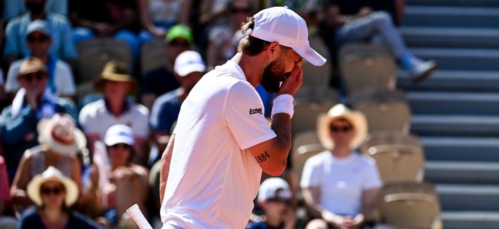 Tennis - Roland-Garros (H) - Moutet : « J'ai beaucoup de mal à me sentir bien »