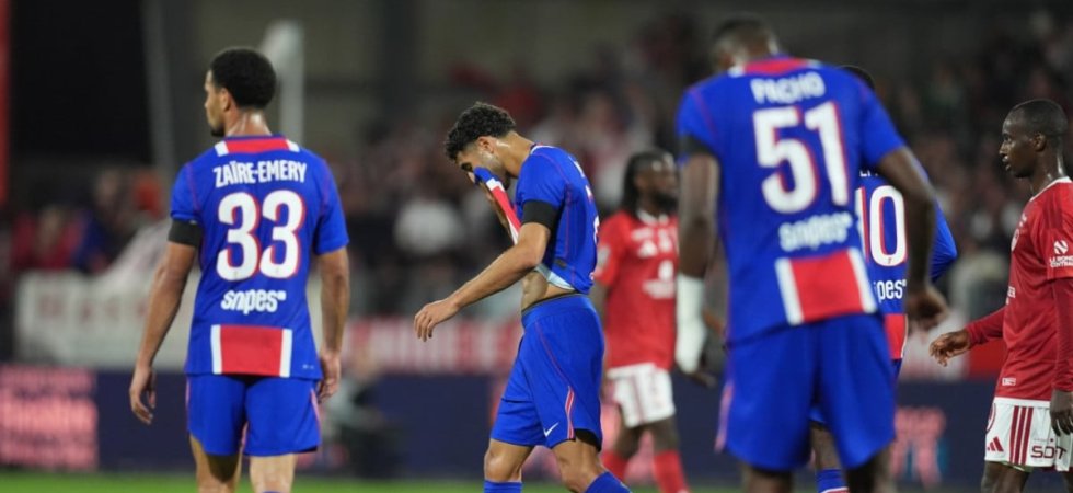 PSG : Hakimi sort sur blessure face à Brest