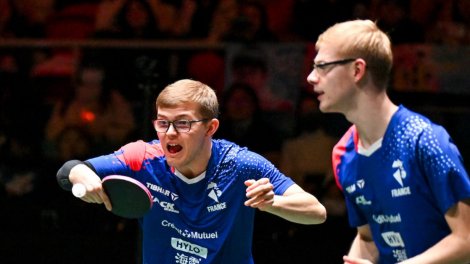 Table tennis: A robot future opponent of the Lebrun brothers?