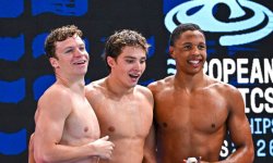 Natation - Chpts d'Europe : Marchand et le relais 4x200 m nage libre enchantent Saint-Denis