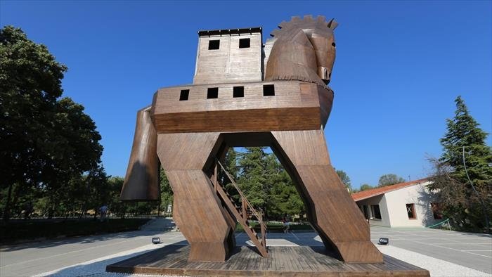 L'histoire du cheval de Troie
