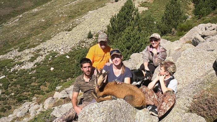 Le bonheur de la chasse en famille