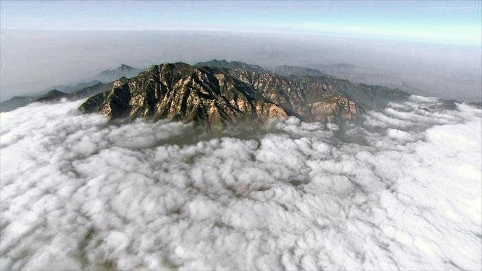 Les montagnes mythiques de Chine
