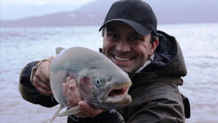 Mordu de la pêche