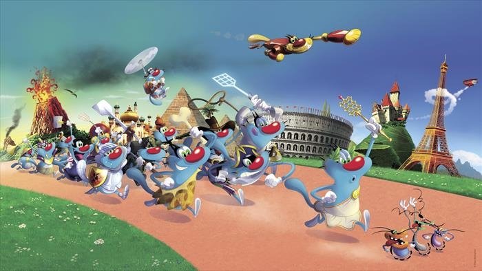 Oggy et les cafards