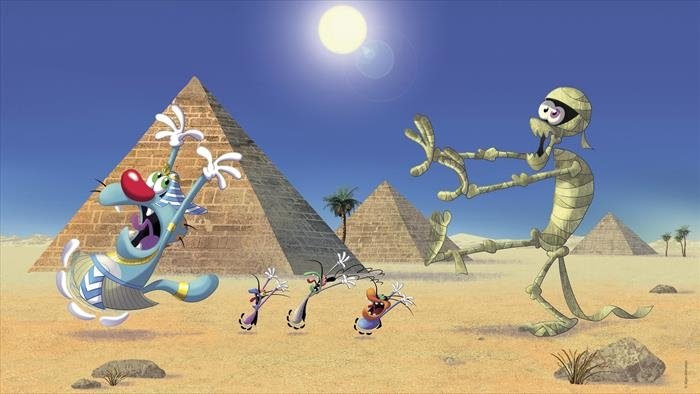 Oggy et les cafards