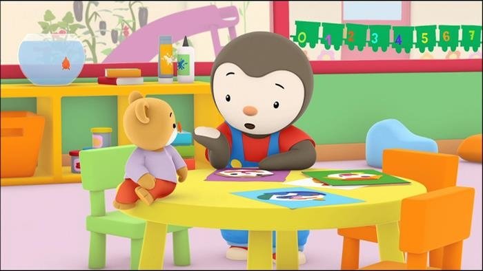 T'choupi à l'école