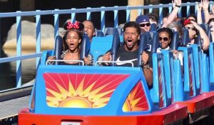 Russell Wilson et Ciara s'amusent à Disneyland