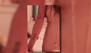 Lindsay Lohan explique la signification de son tatouage
