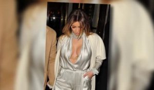 Kim Kardashian dévoile ses formes à la Semaine de la Mode à Paris