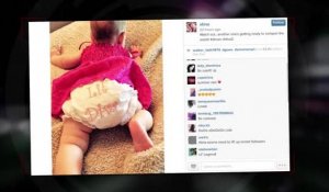 Christina Aguilera présente sa fille sur les réseaux sociaux