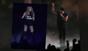 Madonna embrasse Drake à Coachella, qui fait la grimace
