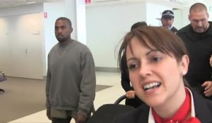 Kim Kardashian et Kanye West reçoivent beaucoup d'amour en Australie
