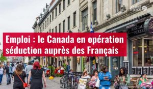 VIDÉO. Emploi : le Canada en opération séduction auprès des Français