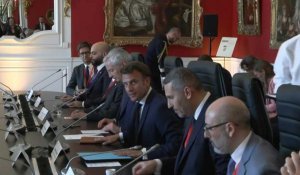 Sommet "Choose France" à Versailles: Macron reçoit des dirigeants de fonds souverains