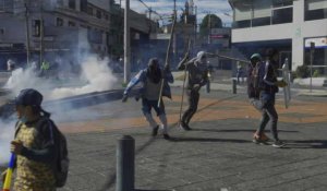 Manifestations en Equateur: la police disperse des manifestants