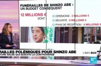 Funérailles de Shinzo Abe : une facture salée qui suscite la controverse