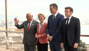 Alicante: arrivée des dirigeants, dont Macron, pour un sommet des pays du Sud de l'UE (Eu Med)