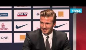 David Beckham: "Je suis très excité de signer pour le PSG"