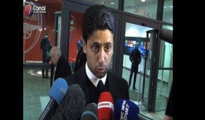Arsenal / PSG - La reaction de Nasser Al-Khelaïfi