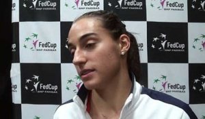 Fed Cup 2016 - Caroline Garcia : "Ce France-Italie, c'est du 50-50 qu'en pensez vous ?"