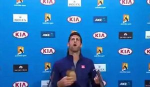 Open d'Australie 2016 - Quand Novak Djokovic se régale déjà alors que l'Australian Open 2016 n'a pas commencé
