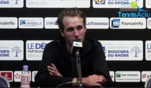 ATP - Open 13 Provence 2017 - Lucas Pouille : "Je me suis bien préparé pour bien jouer à Marseille"