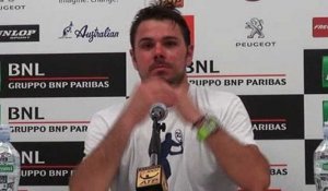 ATP -  Rome 2016 - Stan Wawrinka "Paire met beaucoup de pression"