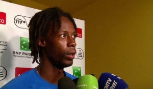 Coupe Davis 2016 - Gaël Monfils : "Ce qui a changé avec Noah ? C'est à vous les journalistes de me dire non !""