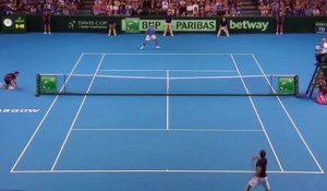 Coupe Davis 2016 - THE match Juan Martin Del Potro bat Andy Murray après 5h07 de jeu