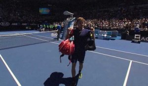 Open d'Australie 2017 - David Goffin : "Grigor Dimitrov ? Je savais qu'il allait revenir"